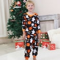 thumbnail image 2 of DAKIMOE Halloween Pajamas Family Matching Set Holiday Print Long Sleeve Jammies Loungewear PJs Set Sleepwear Adult Kids Men Women Toddler, 2 of 10