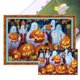 thumbnail image 1 of Hilo Algodón Ecológico Bordado Punto Cruz Fantasma Halloween Con 11CT 70x50cm, 1 of 9
