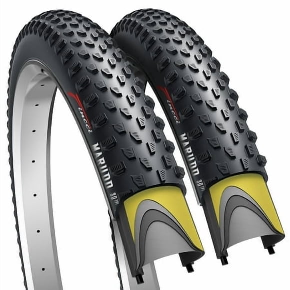 Fincci Marudo Pair 29 X 2.10 Inch Bike Tire 52-622 Foldable Tires With 1Mm Anti Puncture Proof Protection For Mtb Mountain Gravel Hybrid Bike Bicycle - Pack Of 2