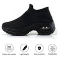 thumbnail image 3 of YOURDIARY Women's Walking Shoes Arch Support Comfortable Slip On Air Cushion Lady Girls Modern Jazz Dance Easy Shoes, 3 of 6