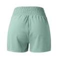 thumbnail image 4 of Vaqueros cargo de cintura media para mujer - Pantalones vaqueros elásticos de pierna ancha con bolsillos - Ligeros y transpirables para todas las estaciones, lavables a máquina, 4 of 5