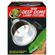 Mini Deep Dome Reptile Light Fixture - 100w Maximum - Includes Attached DBDPet Pro-Tip Guide