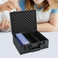 thumbnail image 6 of guohui Sports Card Organizer Collection Box Sturdy Versatile Aluminum with EVA Foam 3 Compartments, 6 of 9