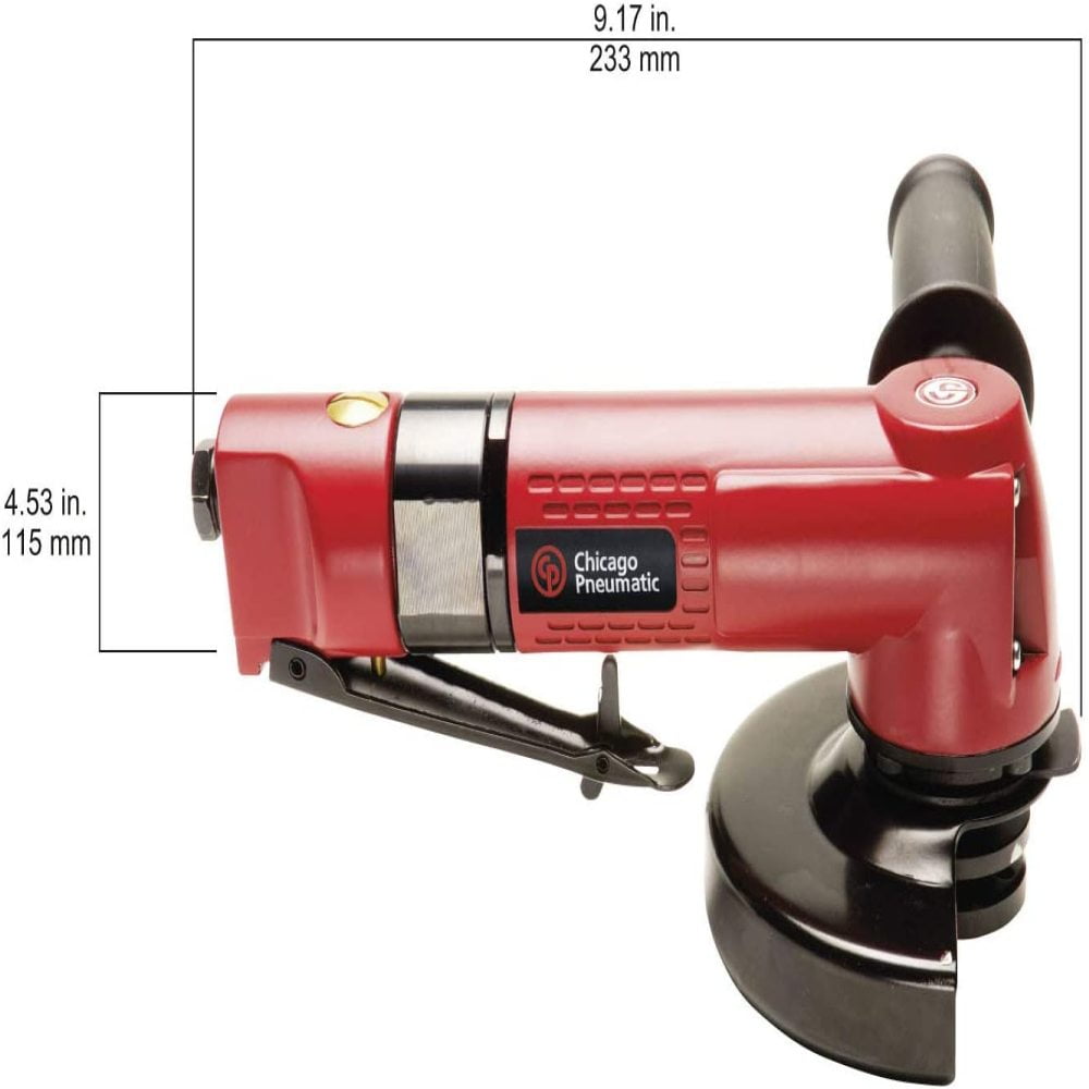 Chicago Pneumatic CP9121BR Heavy Duty 5-inch Pneumatic Angle Grinder 