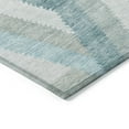 thumbnail image 4 of Addison Rugs Chantille Indoor/Outdoor Transitional Geometric Teal Washable Rectangle Rug, 8' x 10', 4 of 6