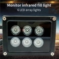 thumbnail image 3 of Luz De Relleno Infrarroja De Seguridad Luz Infrarroja Impermeable Luz De Inundación Infrarroja Ir De Gran Angular De 8-90 Grados Para Exteriores E Interiores Advancent EL006314-00, 3 of 6