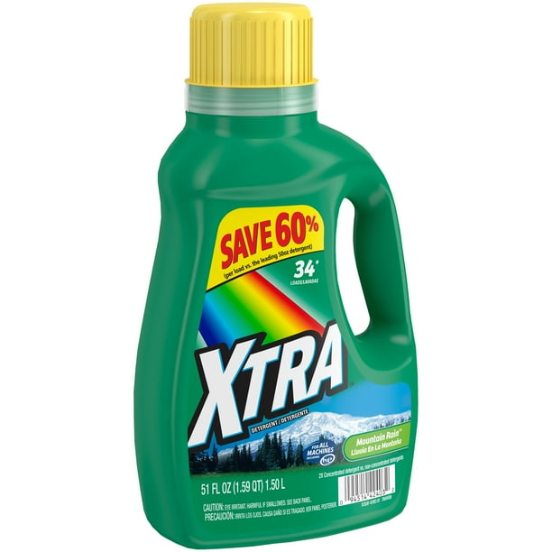 XTRA™ Mountain Rain™ Laundry Detergent 51 fl. oz. Jug
