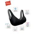 thumbnail image 6 of Hanes Womens Wireless Bra, Comfort Evolution Wirefree Bra, Best Wireless Bra, Moisture-Wicking, 6 of 10