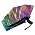 thumbnail image 5 of Rainbow Grass All Weather Umbrella Triple Folding Parasol 6 Ribs UV Protection Portable, 5 of 8