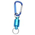 thumbnail image 4 of Clip Mosquetón Soporte De Liberación De Red De Metal Para Hamacas Columpio De Escalada Azul, 4 of 8