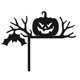 thumbnail image 2 of Letrero Metal para Esquina Puerta Halloween (calabaza), 2 of 9
