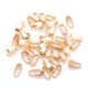 thumbnail image 1 of Brass Snap on Bails Real 18K Gold Plated Oval 10x4x4mm Inner Diameter: 10x3.5mm, 1 of 4