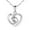 WH, variant on FcBaudy Necklace for Women, Jewelry for Women, Women's Jewelry Fashionable and new peach heart-shaped pendant Necklace pendant Necklace
