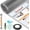 Gray, variant on Window Screen Repair Kit, 48" x 118" Screen Door Mesh Replacement Kit, Durable Fiberglass Roll with Tools for Windows Doors Patio and Porch Replacement, Grey