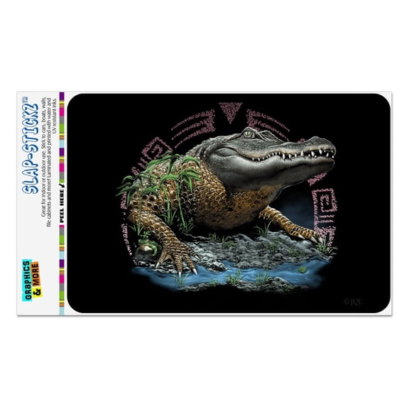 Aztec Alligator Gator Home Business Office Sign
