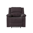 thumbnail image 3 of Relax-A-Lounger Warren Microfiber Manual Recliner, Chocolate, 3 of 13