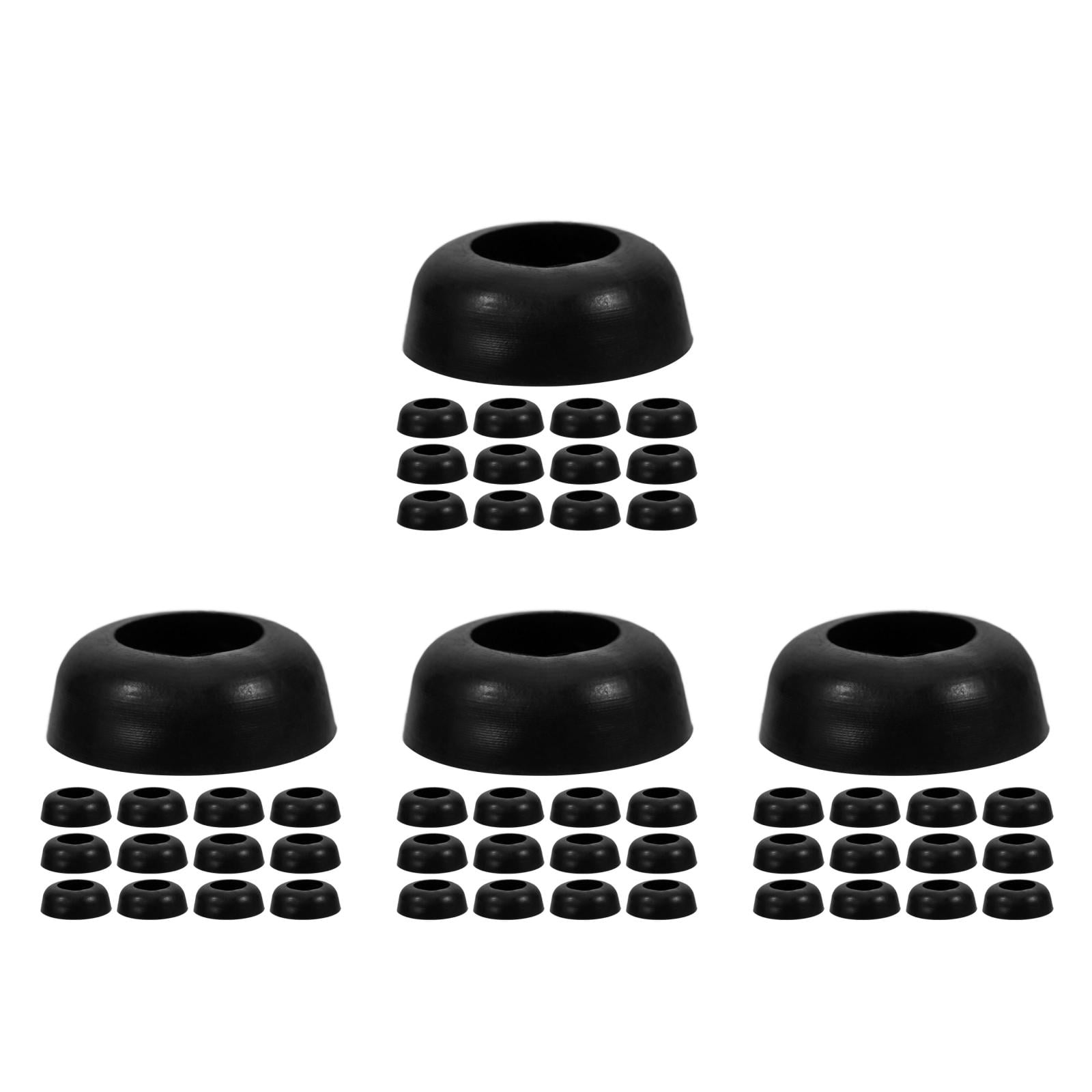 Raindrops 400 pcs Non- Silicone Feet Pads with Holes, Conical Anti- Leg Protectors for Furniture, Washing Machines, Dryers