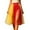 Multicolor, variant on MAIHAN-Skirts for Women Sparkly Skirt For Women Carnival Holiday Skirts Color Layered Skirt High Waist Elastic Band Party Performance Mesh Rainbow Skirt(Black)