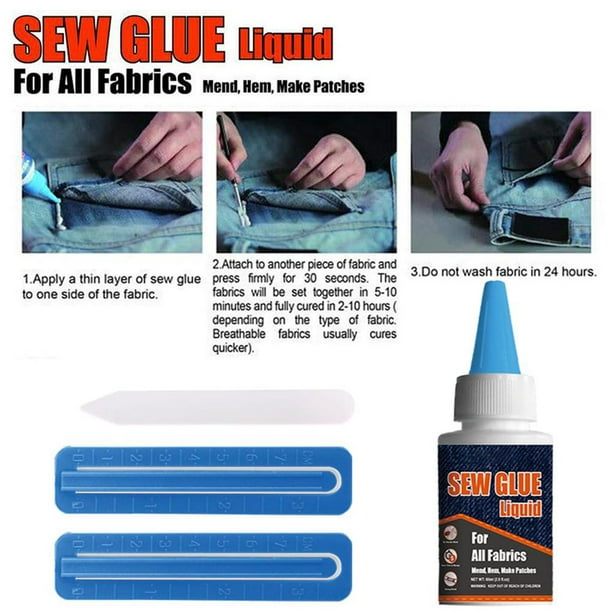 Liquid Glue Alcohol Adhesive 30ml for Fabric Stationery DIY Art Craft  Scrapbooking 