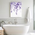 thumbnail image 6 of Canvas Wall Art, Purple Eucalyptus Framed Canvas Prints for Bathroom Hallway, Botanical Plant Rustic Branch Floral Small Gallery Wrapped Wall Decor for Home Office, Gifts, 8"x10" Ship Next Day, 6 of 9