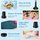 thumbnail image 2 of Electric Air Pump,Quick-Fill Portable Mini Air Pump with 4 Nozzles, Inflator Deflator USB Rechargeable Small Pump, 2 of 5