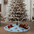 thumbnail image 4 of Sikiie Cute Puppy Nativity Christmas Tree Skirt, Jesus Christian Winter Holiday Tree Mat Decoration(30-48IN), 4 of 6