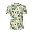 thumbnail image 5 of Wukai Hawaiian Style Print Men's Short-Sleeved Mesh T-Shirt,Quick-Dry Short Sleeve Workout T-Shirt-Medium, 5 of 8