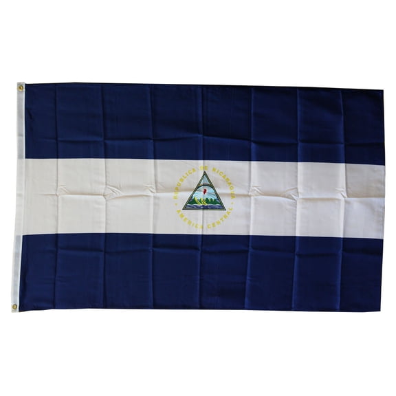 Nicaragua - 3'X5' Polyester Flag (State)
