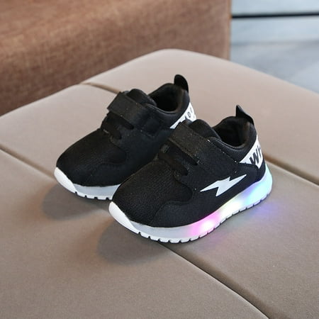 

Toyella Lightweight Mesh Shoes For Boys And Girls Black 21
