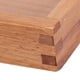 thumbnail image 1 of Plato de madera, taza de té de madera rectangular, bandeja de madera para servir, probado profesionalmente, 1 of 9