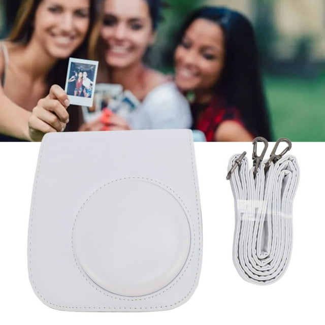 Instant Camera Protective Case, PU Leather Camera Case, Bag Compatible with Mini 12, with Album, Colorful Photo Frame, Selfie Mirror, Filters, Complete Accessories Set