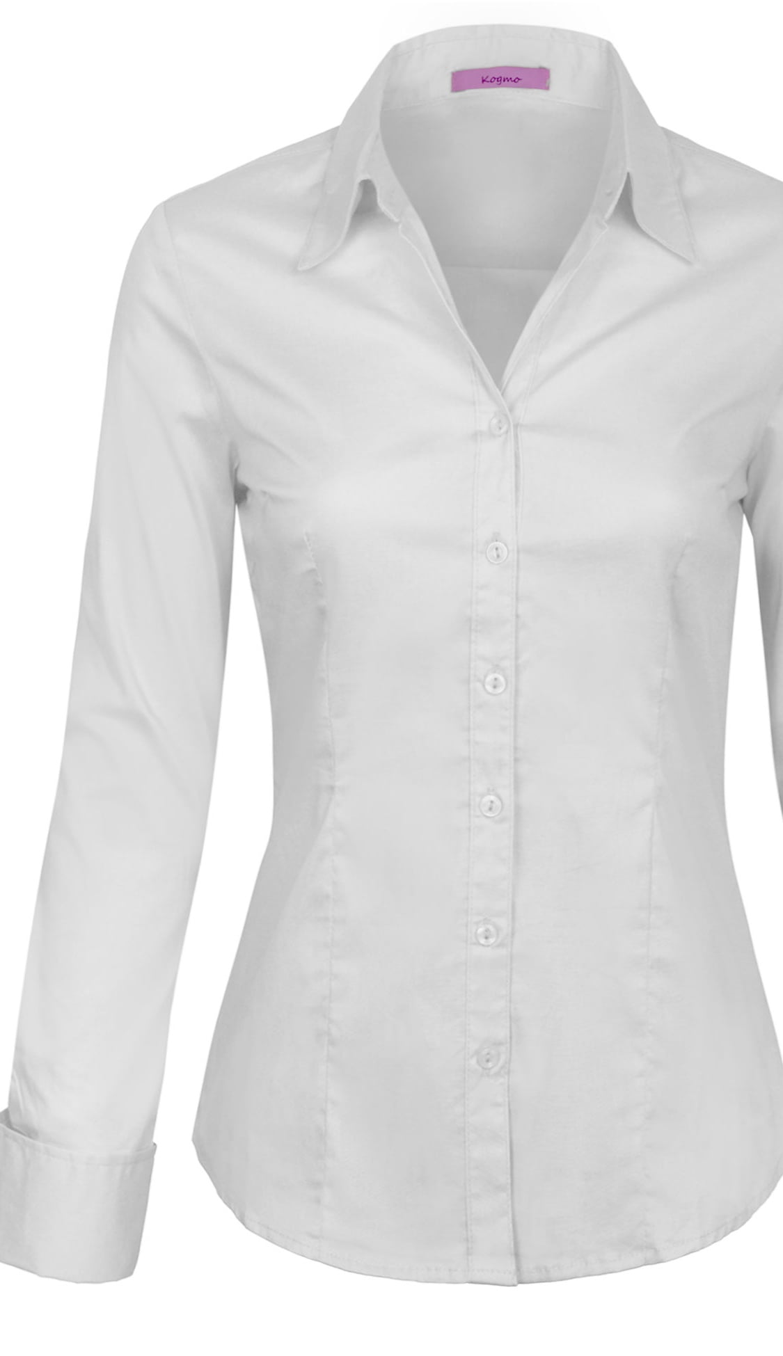 Women’s Tailored Blouse – Elegant Button-Up Shirt for Work and Daywear