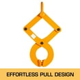 thumbnail image 3 of VEVOR 3T/6614Lbs Pallet Puller Clamp Single Scissor Sturdy Material Handling Warehouse, 3 of 9