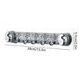 thumbnail image 3 of Clear Strong Adhesive Hooks With Thickened Design, No-Drill Installation For Bathroom, Kitchen And Wall Storage, Durable And Easy To Clean, 3 of 6
