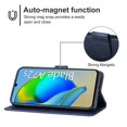 thumbnail image 4 of (Blue)For ZTE Blade A72s Leather Phone Case, 4 of 5
