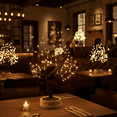 thumbnail image 6 of Fuchusun Black Branches Bonsai Artificial 8 Modes LED Night Light, Warm White, 6 of 6