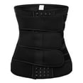thumbnail image 4 of SHCKE Waist Trimmer Belt Sweat Wrap Tummy Toner Low Back Support Abdominal Trainer, 4 of 6