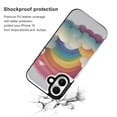 thumbnail image 2 of Compatible with iPhone 11 12 13 mini 14 15 16 Pro Max Plus Wallet Case with Card Holder, PU Leather Kickstand Card Slots Case ( Rainbow Cloud, iPhone 16 Plus), 2 of 7
