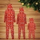 thumbnail image 3 of Pijama de manga larga con estampado de dibujos animados de Navidad para hombre y mujer, pijama de salón para dormir para mujer, ropa de dormir para niños y adultos, 3 of 4