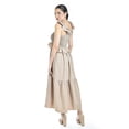 thumbnail image 3 of Vestido largo con olanes Roman Fashion/ Juvenil, 4360 (Cafe) cafe CH, 3 of 6