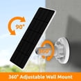thumbnail image 2 of Toucan 3-Watt Solar Charger for Toucan Wireless Security Camera S4 TWSCSPS4, 2 of 13
