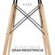 thumbnail image 3 of Mesa Redonda de Madera Mirel estilo minimalista Moderno 80 cm rosa, 3 of 10