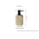 thumbnail image 5 of Modern Ceramic Soap Dispenser, Beige Speckled Finish, Black Pump Top, Refillable Liquid Container for Bathroom Kitchen(440 ml), 5 of 5