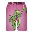 thumbnail image 5 of Ghostbusters Slimer Cartoon Short Sweatpants Summer Daily Cozy Lounge Shorts 3D Printed Beach Shorts Sweatpants With Drawstring And Pockets, 5 of 7