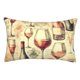 thumbnail image 1 of Balery Wine Funda de Cojín Estampada, Regalos para Mujeres, Regalos de Amor para Ella, Regalos para Novia o Esposa, Funda de Almohada-16"x24", 1 of 6