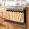 thumbnail image 7 of Heat-Resistant Tie-Back Oven Curtain 29.5x21.3 Inch,Polyester Dust & Oil Splash Proof,Machine Washable Decor for Kitchen Stove Oven Skirt Decor 29.3"W*21.3"H, 7 of 7