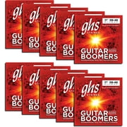GHS Strings GHS Boomers Roundwound Electic Guitar Strings Custom Light GBCL 10 Pack (9-46)