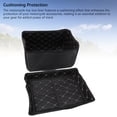 thumbnail image 4 of Motorcycle Trunk Case Liner, Motorcycle Tail Box Inner Pads Strong Buffer Protection Snug Fit PU Leather Enduring  for 45L Tail Box, 4 of 7