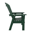 thumbnail image 5 of WestinTrends Malibu Adirondack Patio Dining Chairs, All-Weather Poly Lumber, Ergonomic Seat, 330-lb Capacity (Set of Two), Dark Green, 5 of 11
