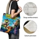 thumbnail image 3 of The Croods Bolso de tela con estampado de lienzo para mujer, bolsa de compras reutilizable y estética, con cremallera interior, regalo para mujer,40*45cm., 3 of 6